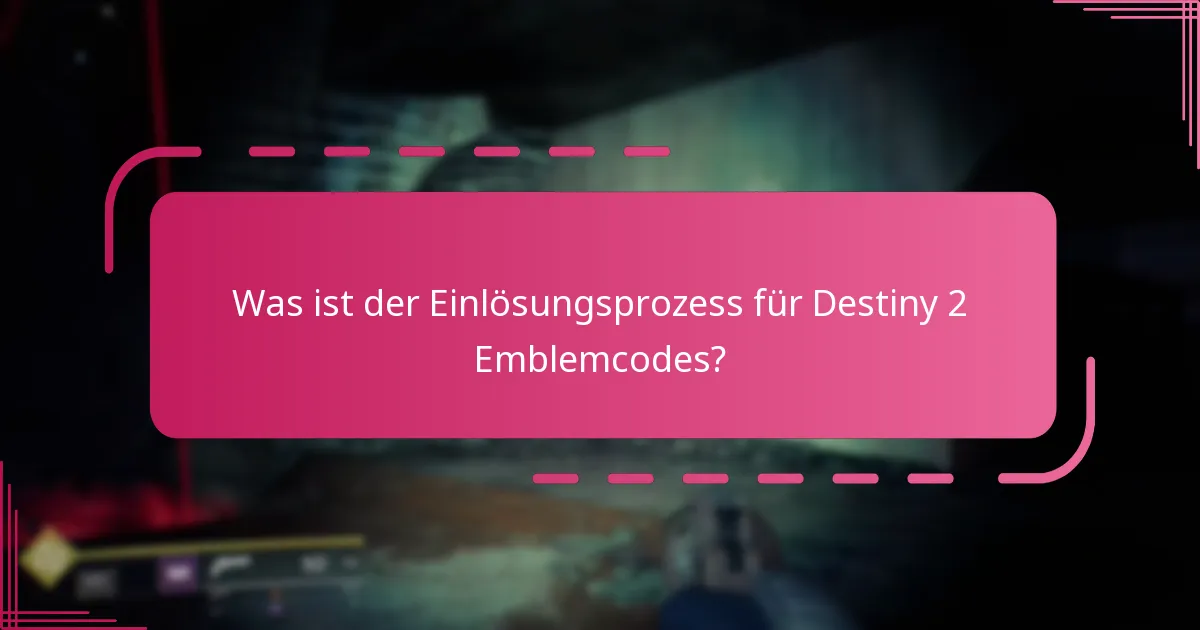 Welche exklusiven Designs sind für Destiny 2 Emblemcodes verfügbar?