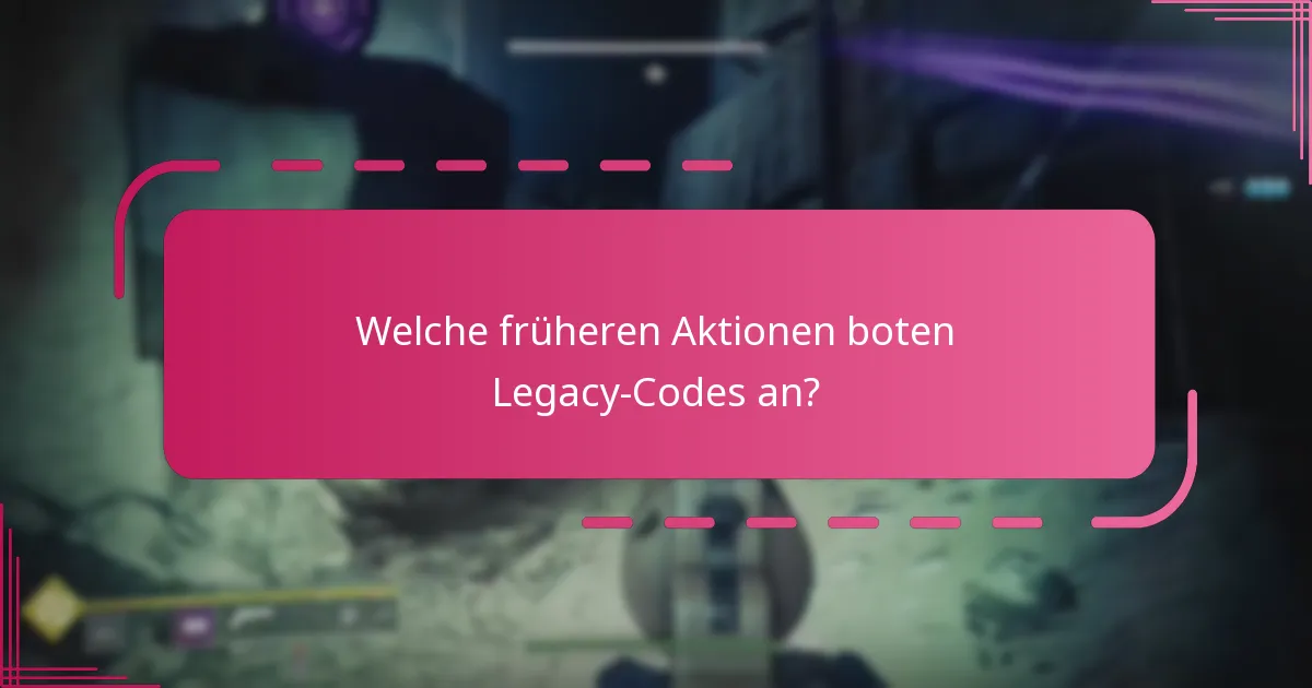Wie man Legacy-Codes in Destiny 2 einlöst?